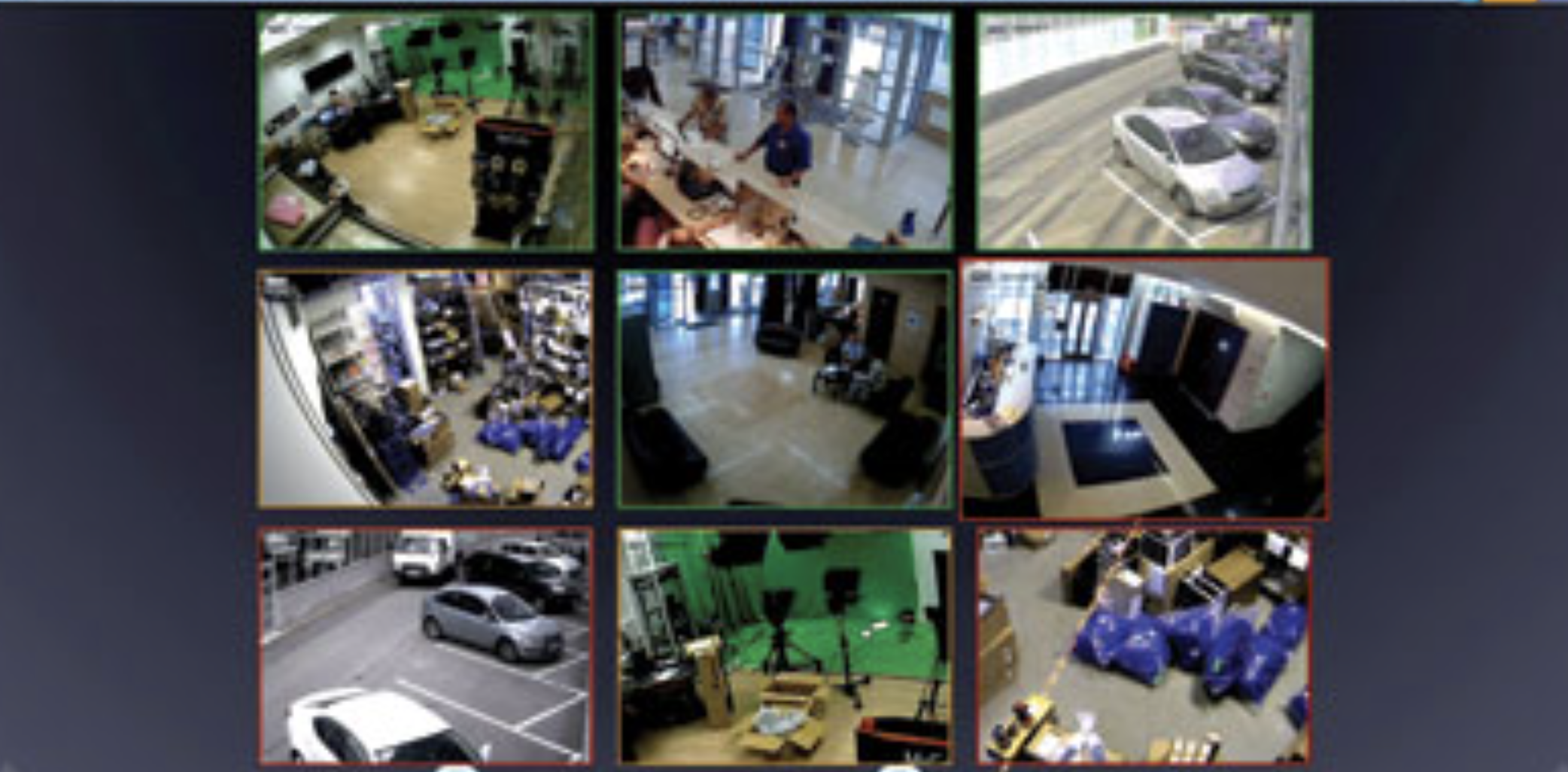 Robot dog vehicle detection at loading dock